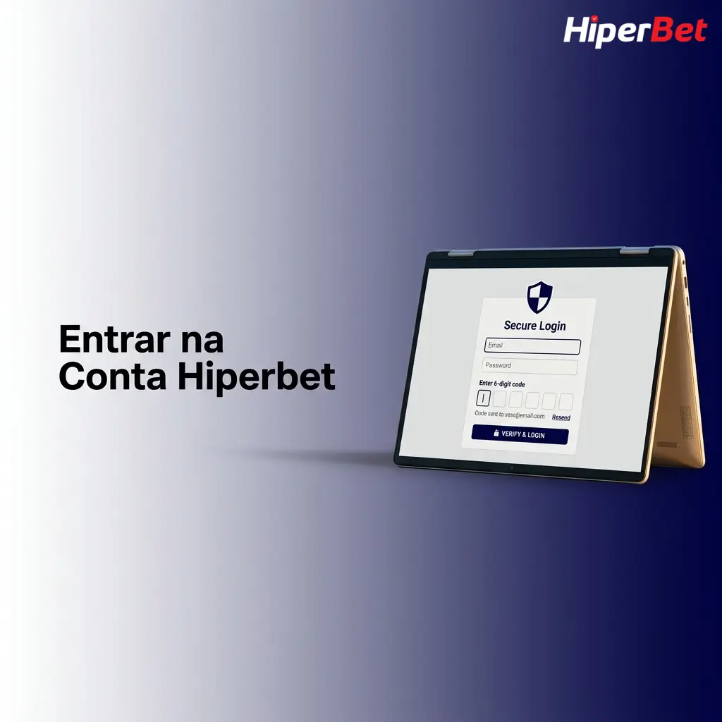 Tela de login da Hiperbet com campos de e-mail e senha para acessar conta e recursos da plataforma.