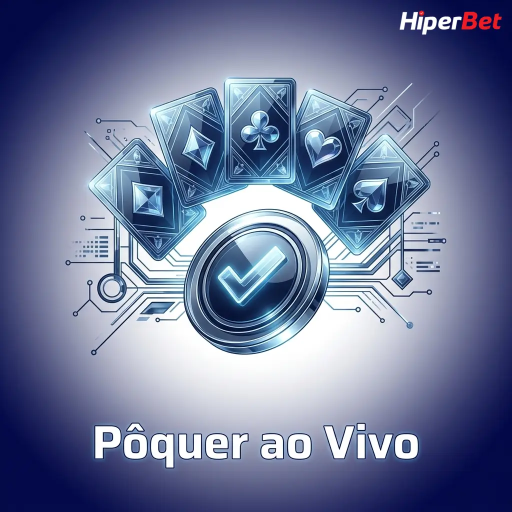 Mesas de pôquer ao vivo na Hiperbet com Casino Hold'em e Three Card Poker da Evolution Gaming e Ezugi.