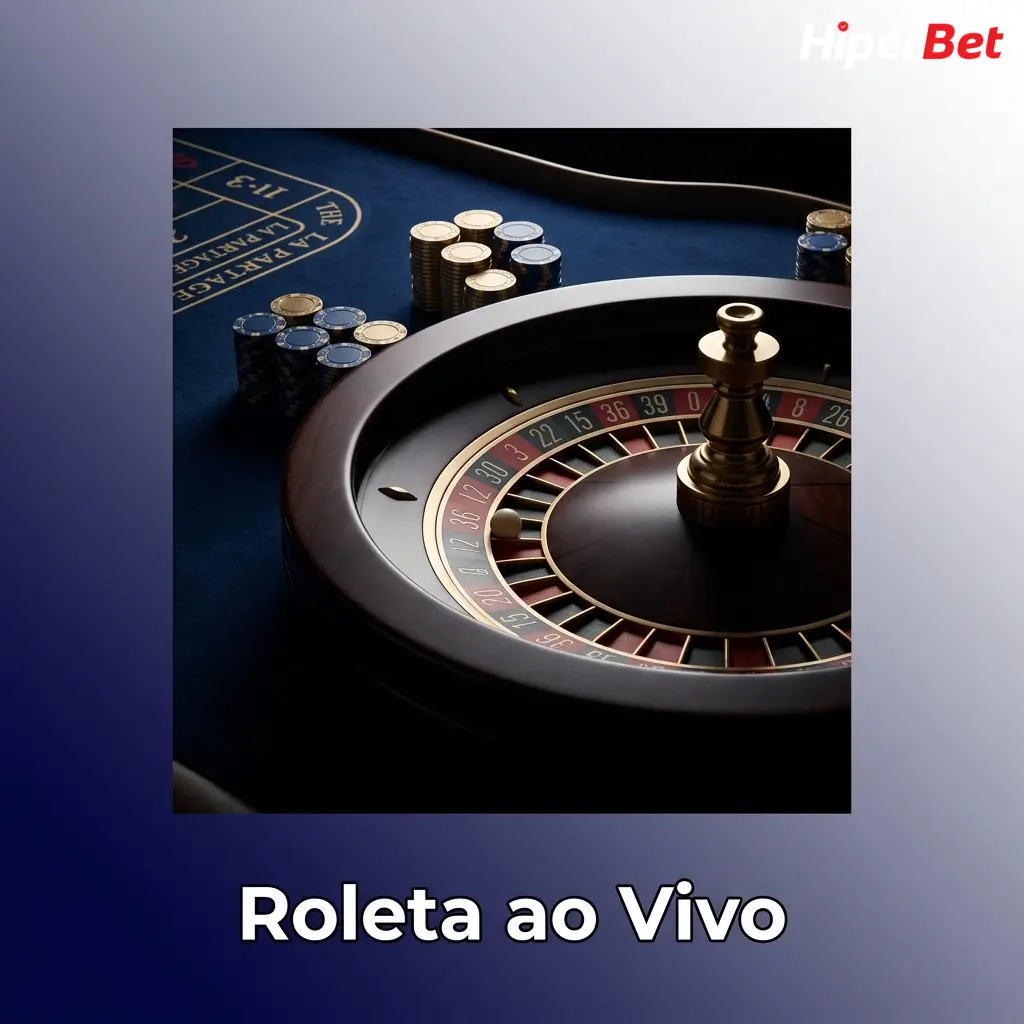 Mesa de roleta ao vivo com crupiê real na Hiperbet, variantes europeias e brasileiras disponíveis.