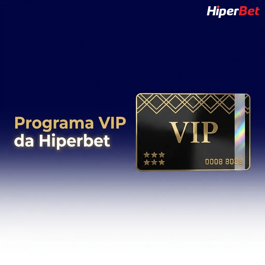 Programa VIP da Hiperbet com níveis Bronze, Prata, Ouro e Platina para jogadores brasileiros ativos.