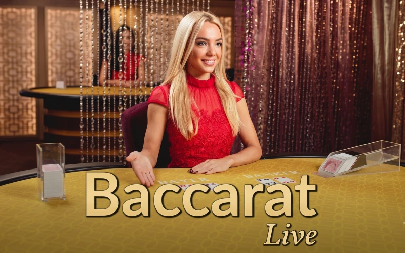 Jogue baccarat ao vivo com crupiês profissionais na Hiperbet.