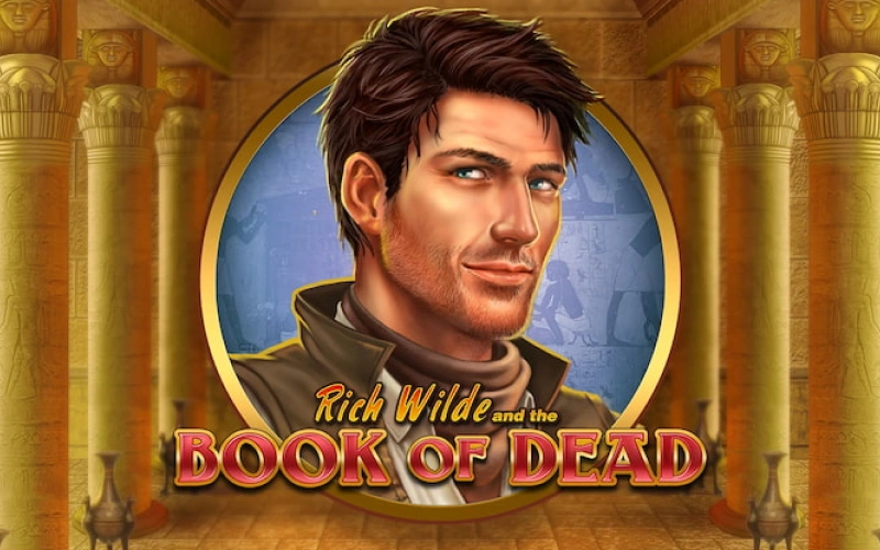Explore as tumbas egípcias jogando o clássico slot Book of Dead na Hiperbet.