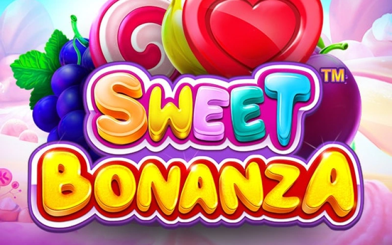 Gire os rolos do colorido slot de doces Sweet Bonanza na Hiperbet.